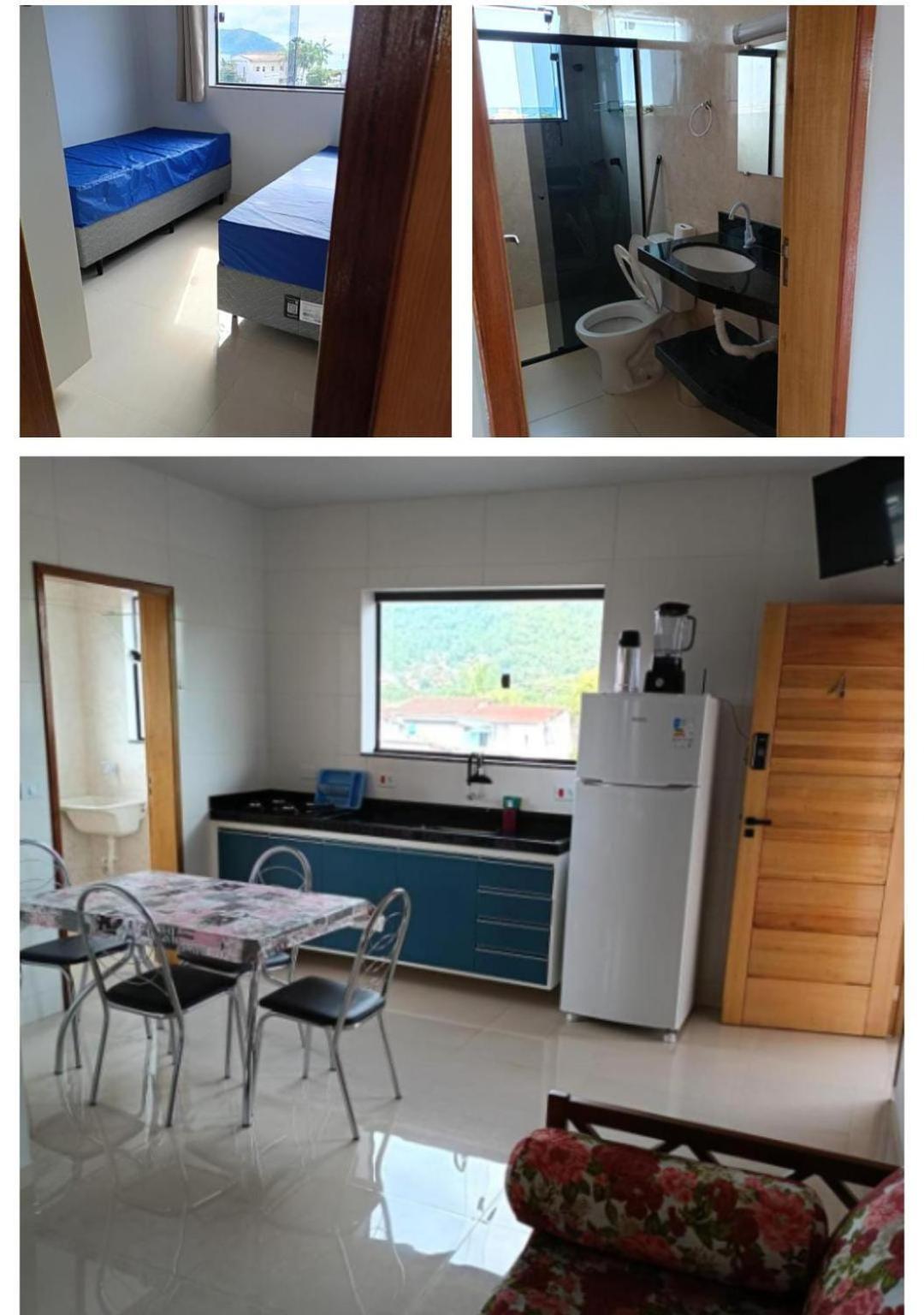 Pe Na Areia, Ubatuba, 2quartos, Inteiro , Wi-fi ,garagem Ubatuba